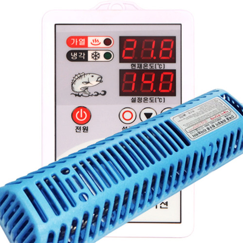[셋트 상품] 티타늄 히터[2kw]+ 냉/온 겸용 자동온도조절기 [UTC-3005HC] 
