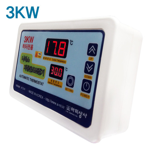 히터전용 디지털 자동온도조절기 [3KW] 413-H